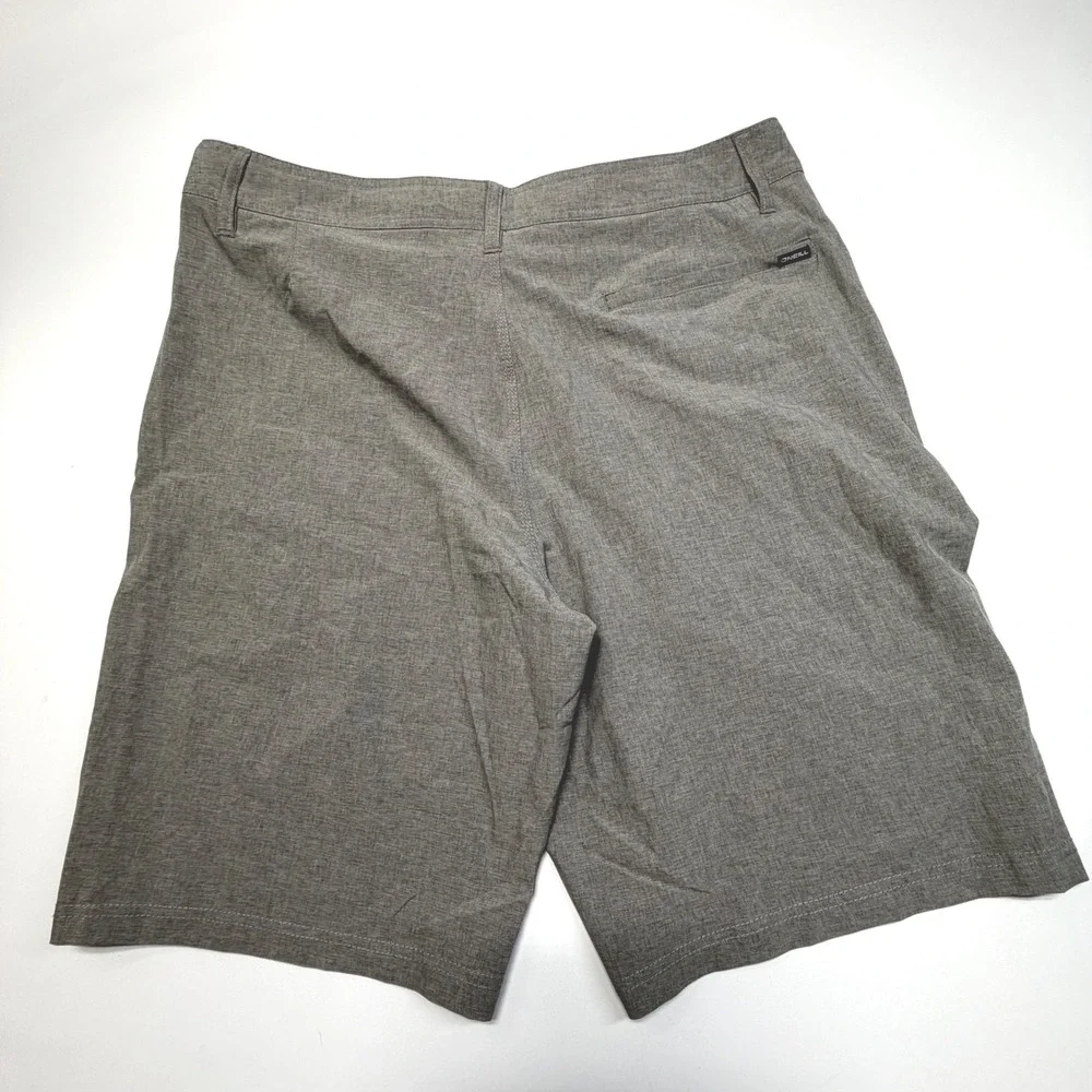 O'Neill Hybrid Shorts Men's 34 Gray Stretch Walkshort Chino - Picture 5 of 6